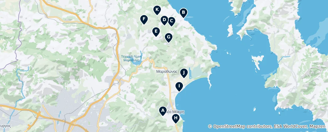 Map of Religious Landmarks