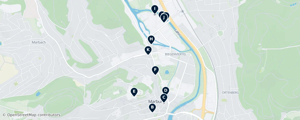 Best Dining & Cafes in Marburg — Harita