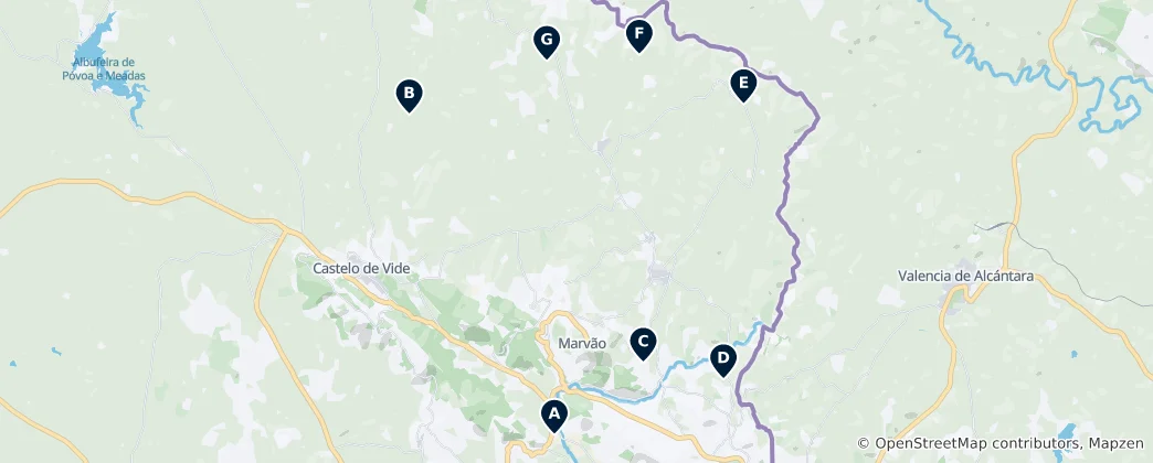 Mapa Archaeological Sites
