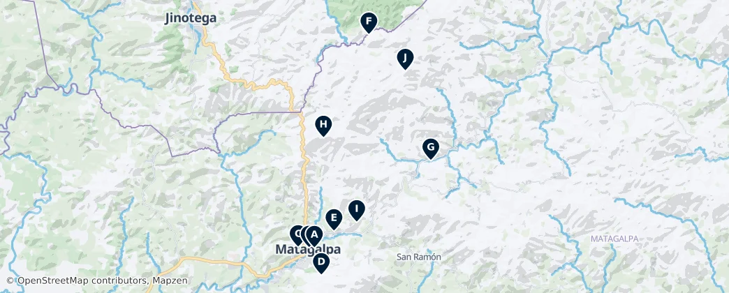 Best of Municipio Matagalpa — Map