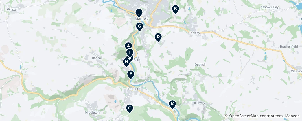 Mappa di Matlock Essentials