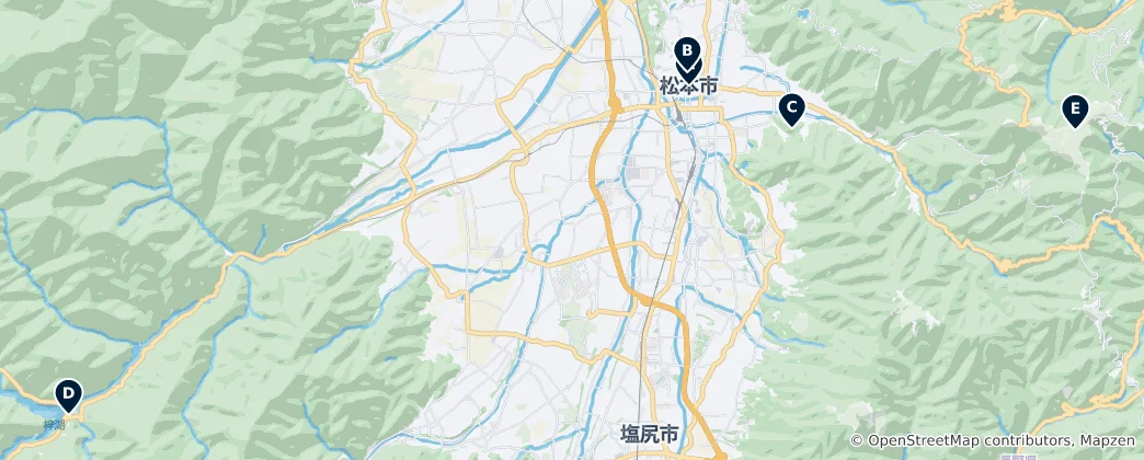 Map of Cultural Heritage Sites