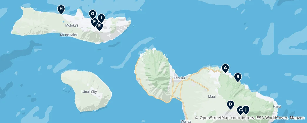 Maui's Nature Adventures 지도