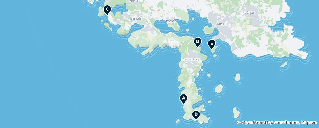 Carte de Diving & Cliff Jumping