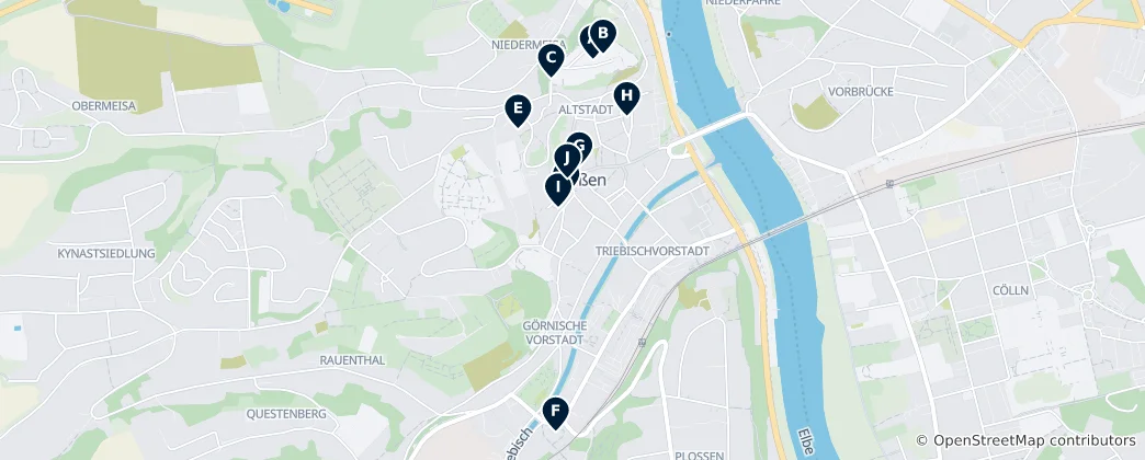 Mapa Meissen Essentials