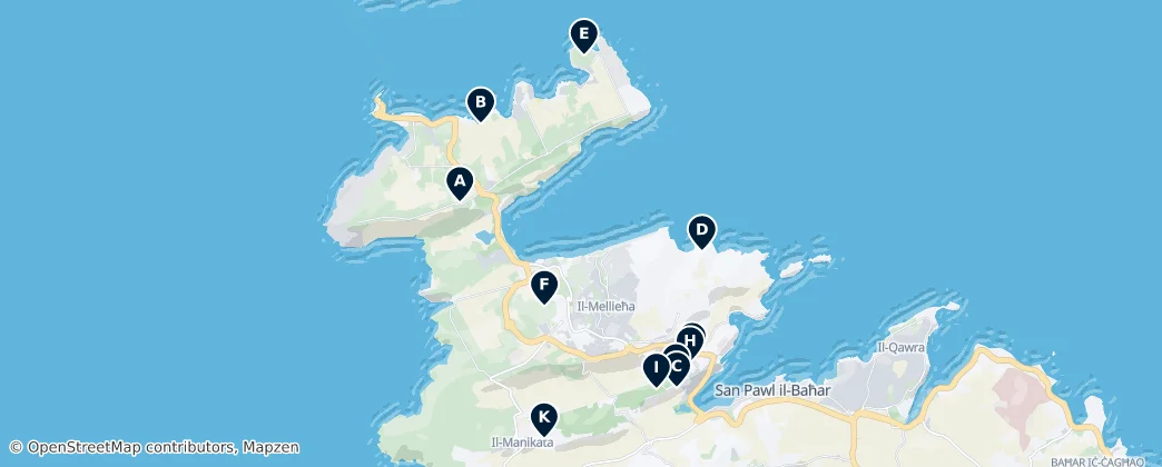 Historic Sites & Ruins — Mappa