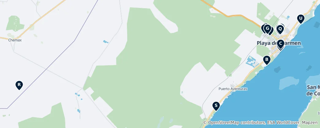 Mapa Parks and Recreation
