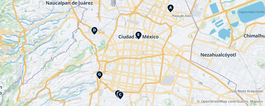 Historic Churches and Temples 地图