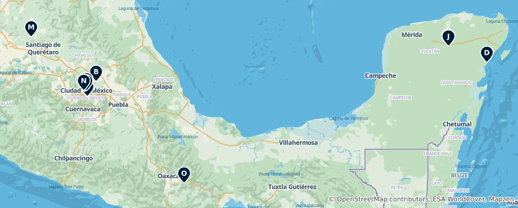 Map of Mexico Essentials