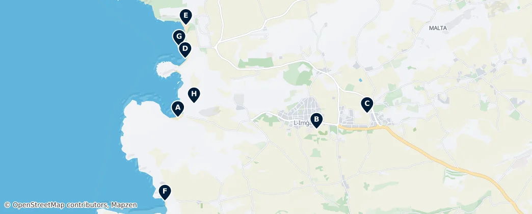 St. Paul's Bay Essentials — mapa