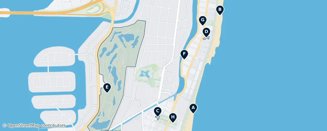 Miami Beach Essentials — Mapa
