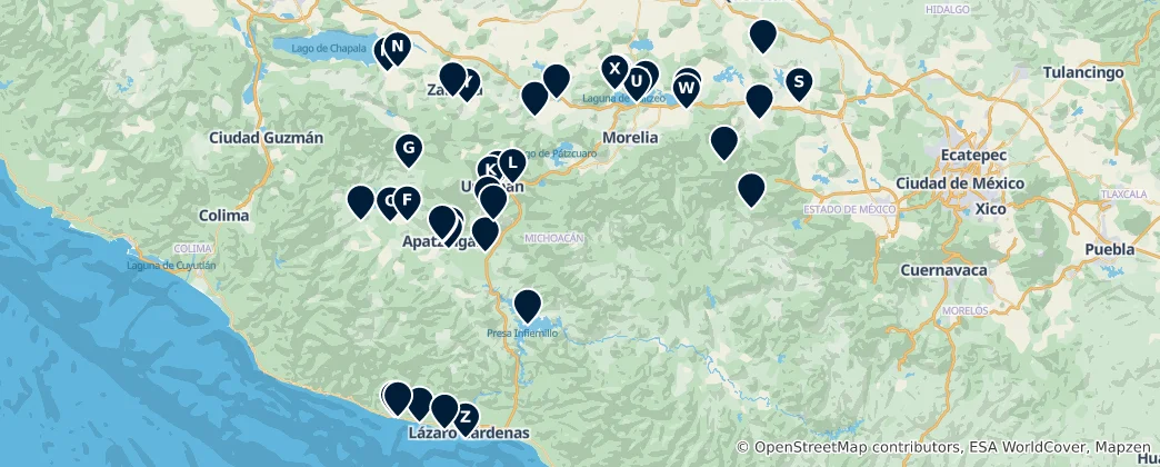 Mapa Water Wonders