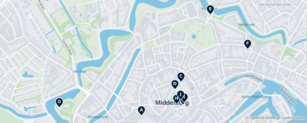 Carte de Middelburg Essentials