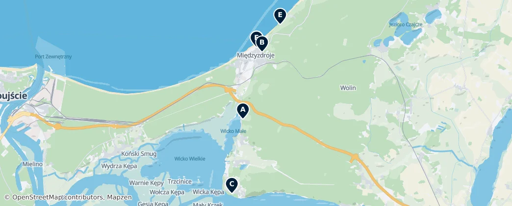 Historic Sites & Monuments – Mapa