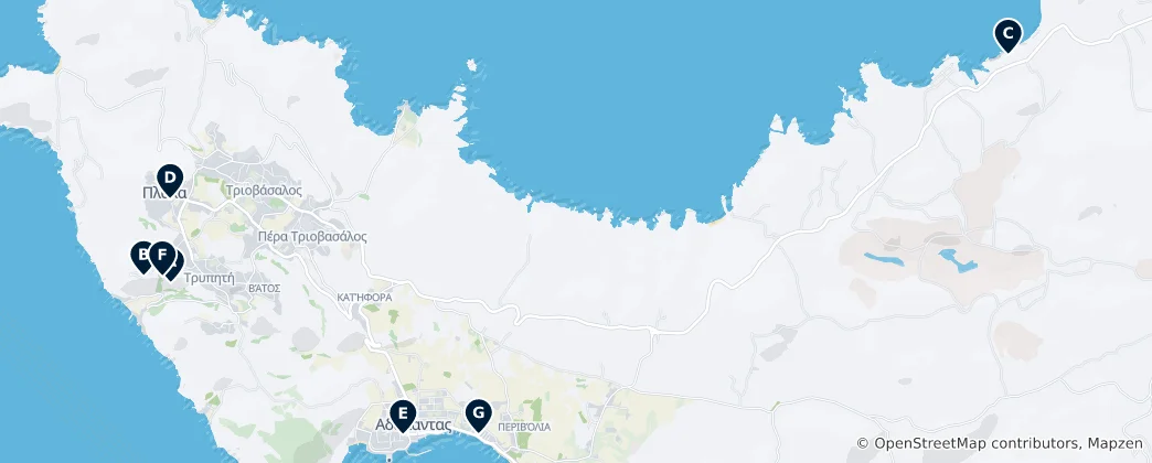 Mappa di History & Archaeology