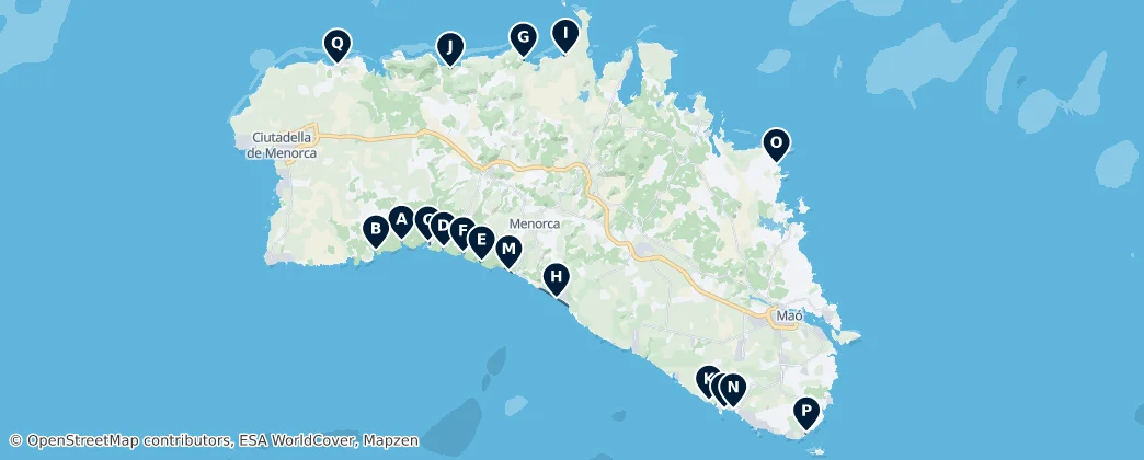 Best Beaches – Mapa
