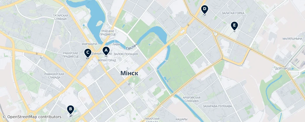 Historic Churches & Cathedrals — Map