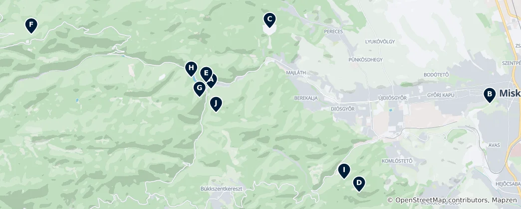 Mapa Nature and Wildlife