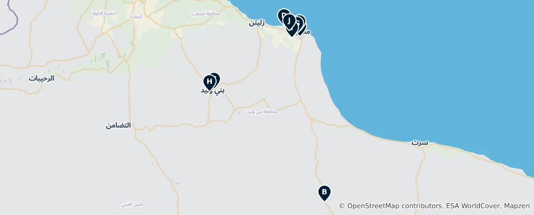 Map of Misratah Essentials
