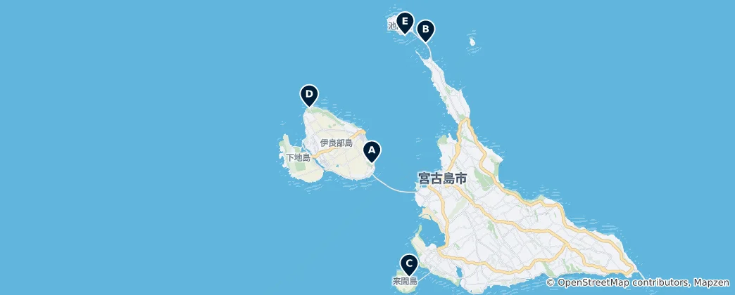 Map of Scenic Viewpoints & Historic Sites