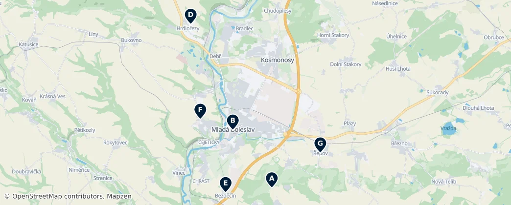 Hidden Memorials & Views — mapa