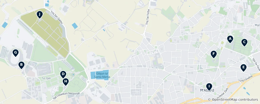 Térkép: Attard Essentials