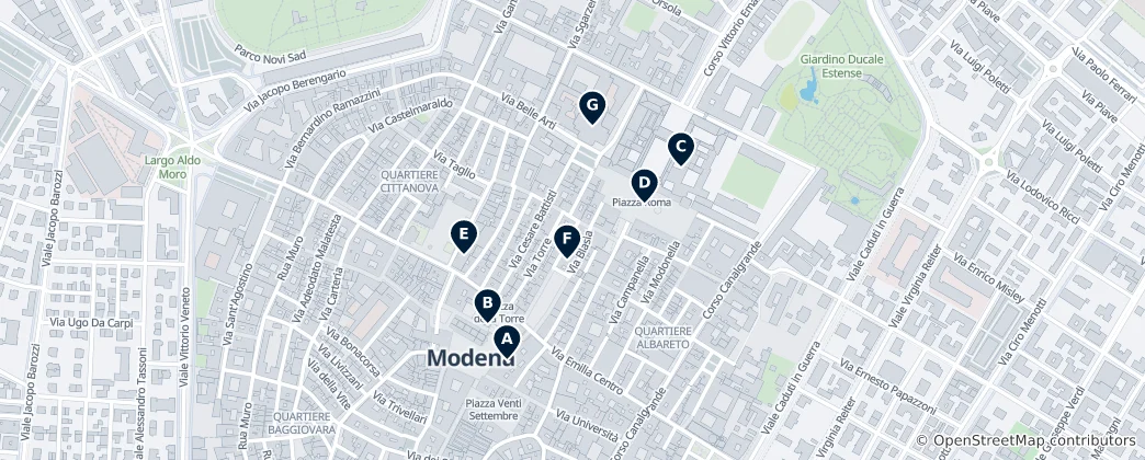 Map of Historic Architecture