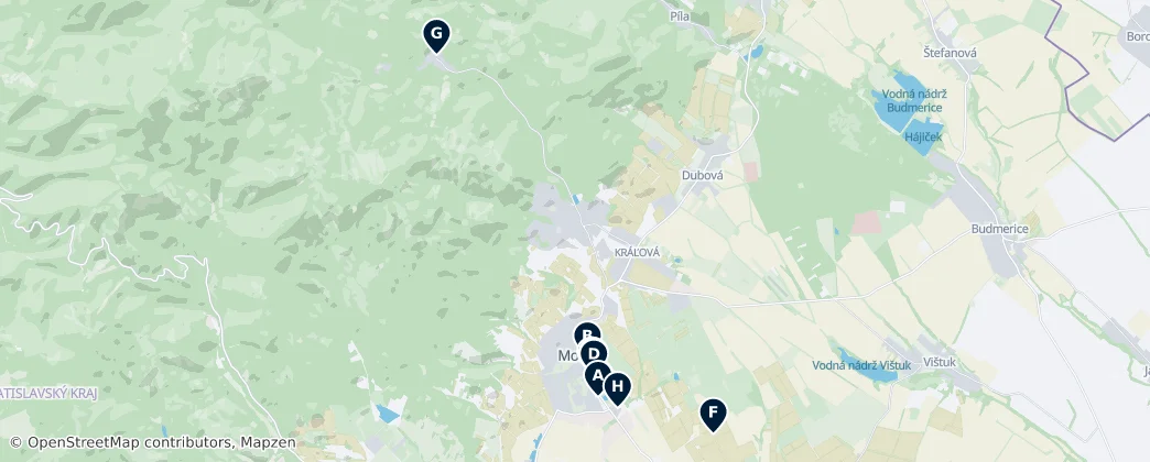 Historic Churches & Chapels — Térkép