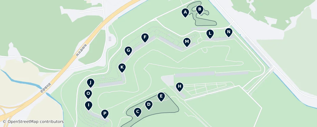 Korea International Circuit & Racing — Térkép