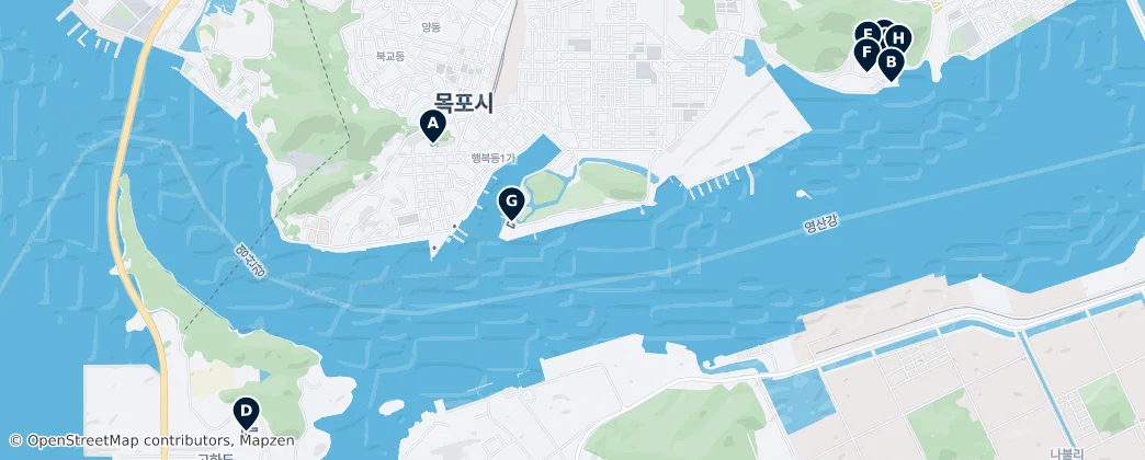 Museums of Mokpo — Térkép