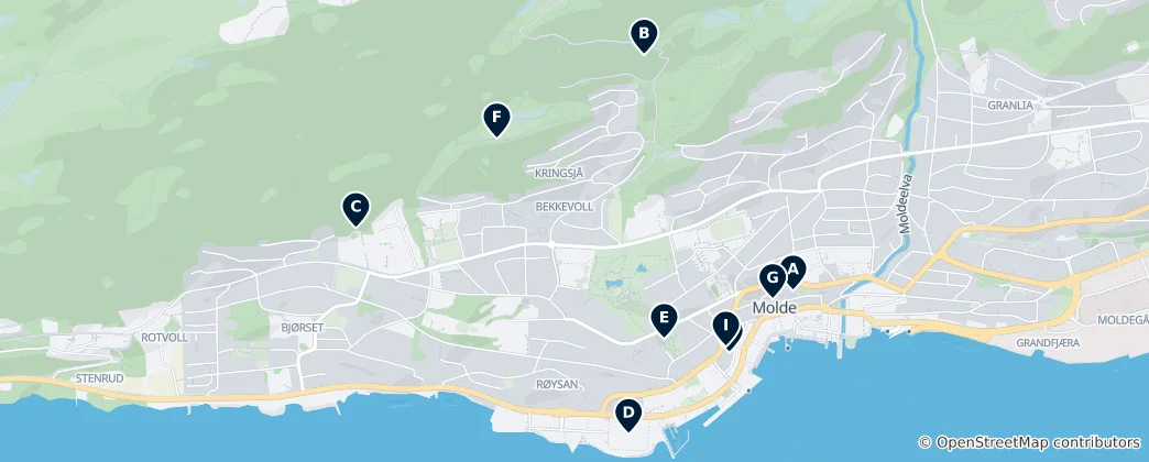 Térkép: Molde Essentials
