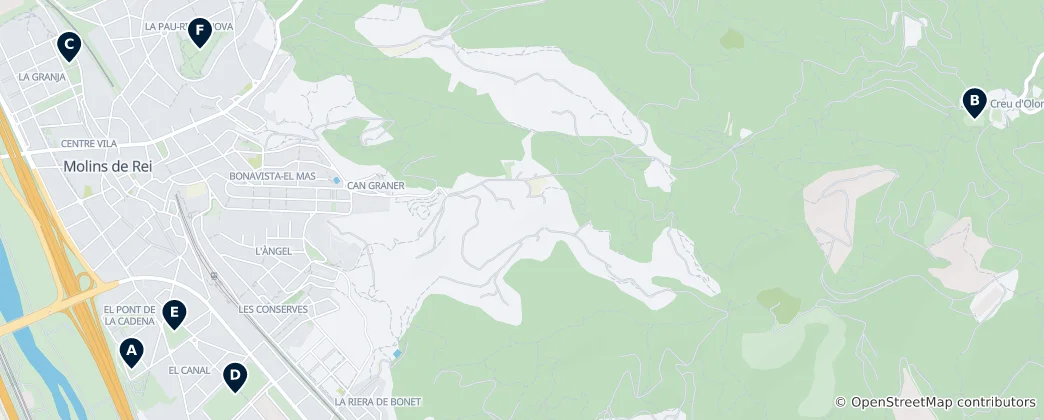 Map of Parks and Nature