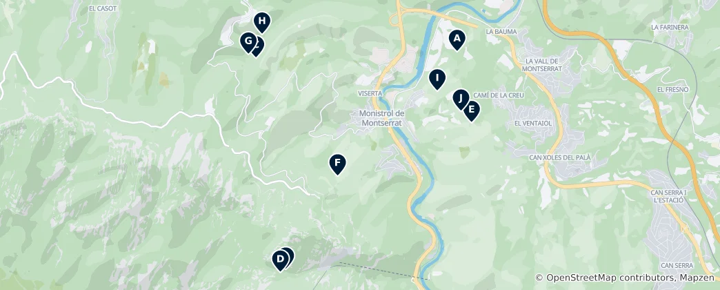Map of Hidden Caves and Ruins