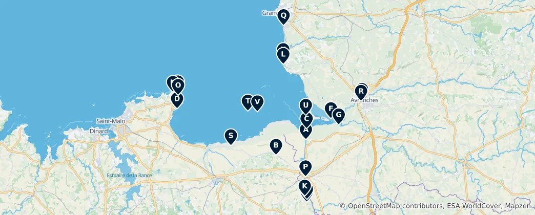 Mapa Views and Nature Highlights