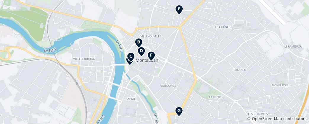 Map of Cultural Highlights