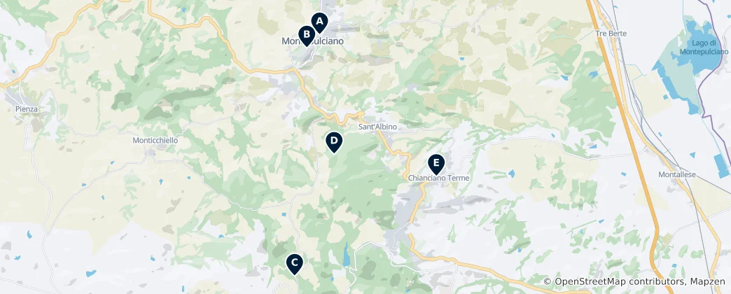 Map of Historic Monuments and Ruins