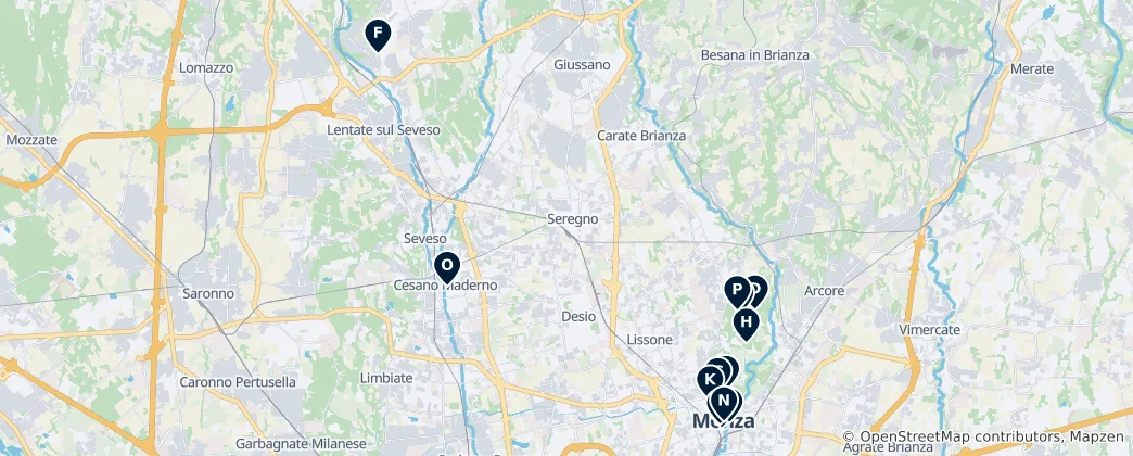 Mapa De Monza and Brianza Province: Essential Highlights