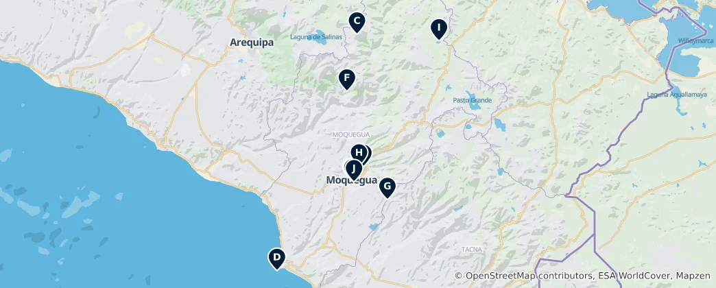 Mapa Moquegua Essentials