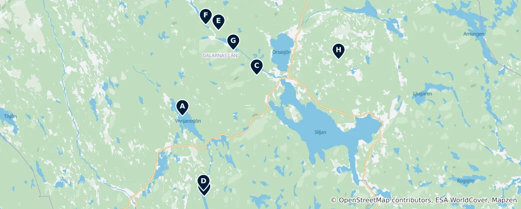 Map of Hidden Huts and Ruins