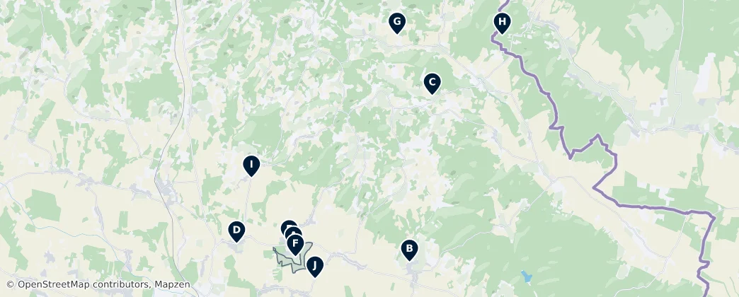 Moravske Toplice Essentials — Mapa