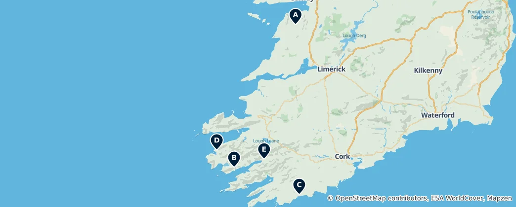 Mapa Archaeological & Heritage Sites
