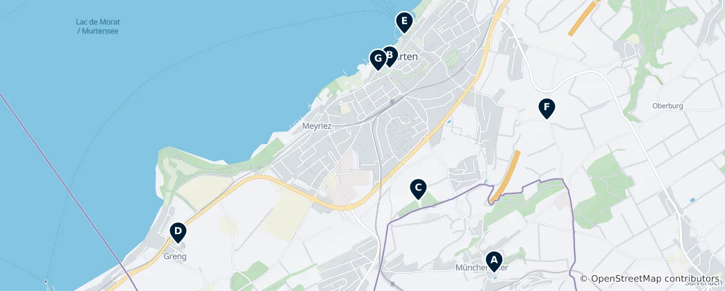Mappa di Murten Essentials