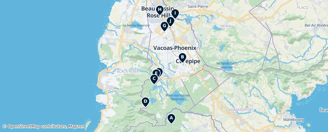 Plaines Wilhems Essentials – Mapa