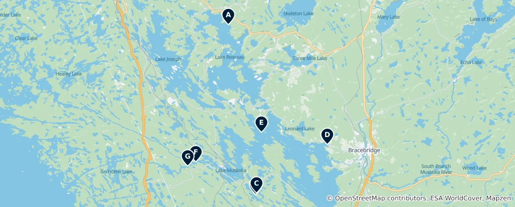 Mapa Hidden Gems
