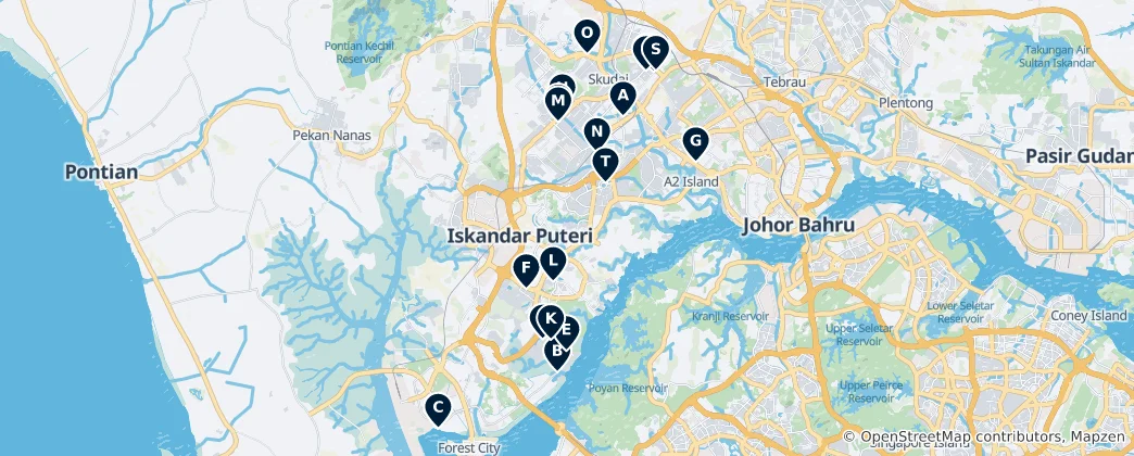 Mapa Global Flavors & Local Bites