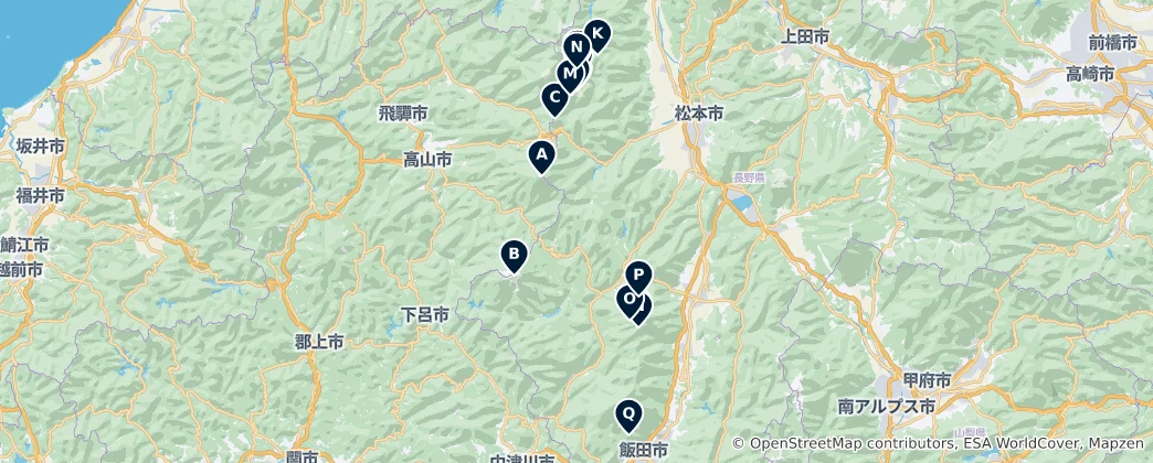 Majestic Mountain Peaks 지도