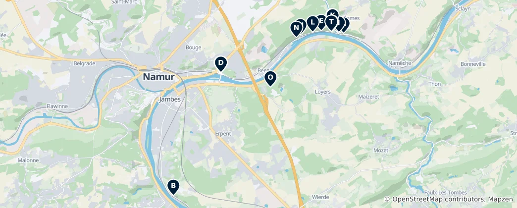 Mappa di Cliffs, Caves & Climbing