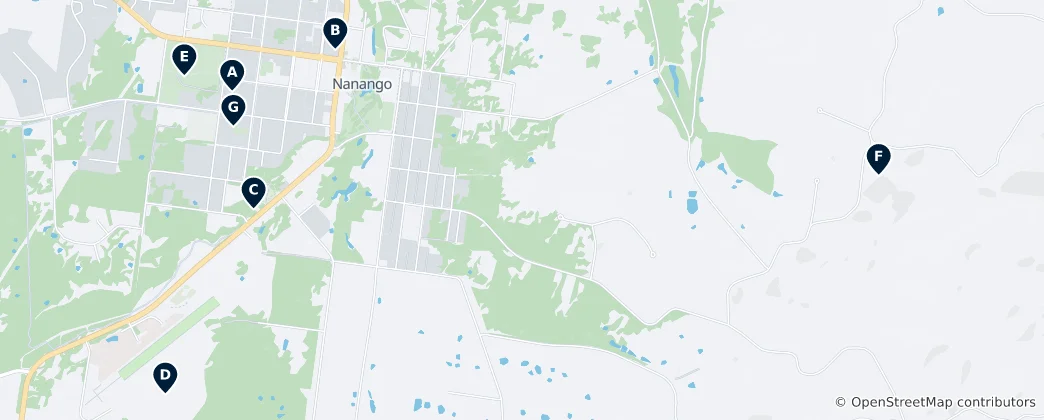 Mapa Nanango Essentials