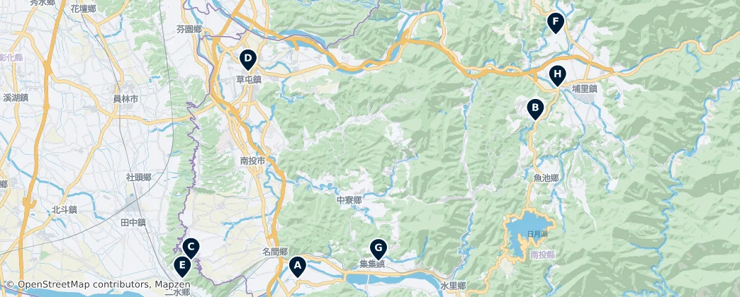 Sacred Temples & Churches — Mapa
