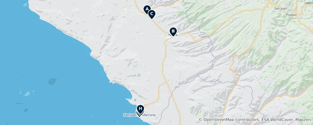 Mappa di Hidden Gems